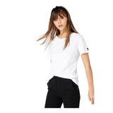 Fabrika Bisiklet Yaka Basic Fitilli T-Shirt, XL, 505698805, Beyaz, Kadın