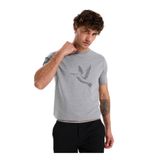 Fabrika Bisiklet Yaka Baskılı Gri Melanj T-Shirt, XL, 5003276946, Gri Melanj, Erkek