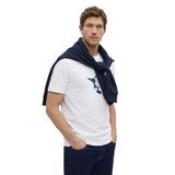 Fabrika Bisiklet Yaka Baskılı Kırık T-Shirt, 2XL, 5003329329, Beyaz, Erkek