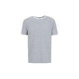 Fabrika Bisiklet Yaka Çizgili T-Shirt, 2XL, 5003330388, Beyaz, Erkek