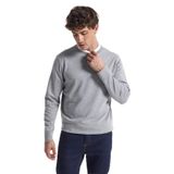 Fabrika Bisiklet Yaka Düz Gri Melanj Sweatshırt, XL, 5003276954, Gri Melanj, erkek