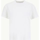 Fabrika Bisiklet Yaka Düz Kırık Beyaz Kadın T-Shirt F6SL-TST0006 - M