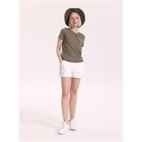Fabrika Bisiklet Yaka Düz T-Shirt, M, 5003327850, Haki, Kadın