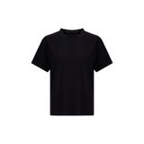 Fabrika Bisiklet Yaka Düz T-Shirt, XS, 5003327993, Siyah, Kadın