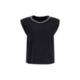 Fabrika Bisiklet Yaka Düz T-Shirt, XS, 5003328022, Siyah, Kadın