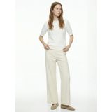 Fabrika Bisiklet Yaka Kazak, L, 5003325495, Ekru, Kadın