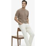 Fabrika Bisiklet Yaka Regular Fit Jakarlı Kahve Erkek Kazak F6SM-KZK 2812