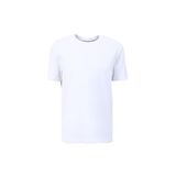 Fabrika Bisiklet Yaka Relaxed T-Shirt, L, F4SM-TST 2847, Beyaz, Erkek