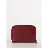 Fabrika Bordo Kadın 8X12X2 cm Deri Cüzdan Frk 527 Lzr
