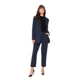Fabrika Boyfriend Lacivert-Beyaz Kadın Ceket F3WL-CKT3, 38