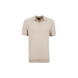 Fabrika Çizgili Polo T-Shirt, 2XL, 5003330408, Vizon, Erkek