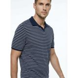 Fabrika Çizgili Polo T-Shirt, L, 5003330409, Lacivert, Erkek