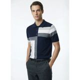 Fabrika Çok Renkli Erkek Slim Fit Blok Kazak F6SM-KZK 2039 - XL