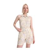 Fabrika Çok Renkli Regular Fit Desenli Tulum, 40, Regular Fit Desenli Tulum, Çok Renkli, Kadın