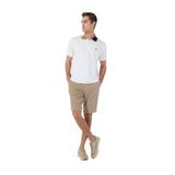 FABRIKA COMFORT Açık Kahve Lastikli Regular Fit%100 Keten Bermuda Şort, S, 5003083521, Açık Kahve, Erkek
