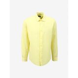 Fabrika Comfort Basic Gömlek Yaka Düz Açık Sarı Erkek Gömlek FC4SM-GML 0784 - XL