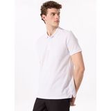 Fabrika Comfort Beyaz Erkek Basic %100 Pamuk Polo T-Shirt cm Nobro K Cepsız