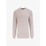 Fabrika Comfort Bisiklet Yaka Regular Fit Düz Bej Erkek Kazak FC4WM-KZK 2599