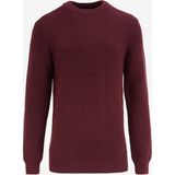 Fabrika Comfort Bisiklet Yaka Regular Fit Düz Bordo Erkek Kazak FC4WM-KZK 2599 - 2XL