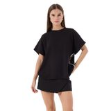 FABRIKA COMFORT Bisiklet Yaka Relaxed Sweatshirt, XL, 5003224148, Siyah, kadın