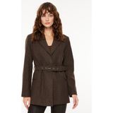 Fabrika Comfort Boyfriend Kahve Kadın Ceket FC3WL-CKT23 - 44