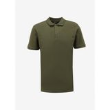 Fabrika Comfort Düz Açık Haki Erkek Polo T-Shirt Nobro K Cepsız - 3XL