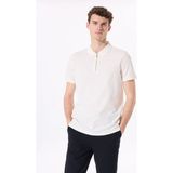 Fabrika Comfort Düz Kırık Beyaz Erkek Polo T-Shirt Fc4Sm-Tst 0705 - XL