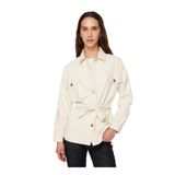 Fabrika Comfort Geniş Fit Ekru Kadın Ceket FC3WL-CKT28, 38, 5003028972