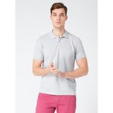Fabrika Comfort Gri Erkek Cepli Polo T-shirt