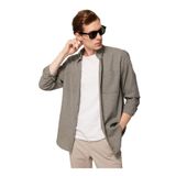 Fabrika Comfort Haki Erkek Düğmeli Regular Fit Gömlek FC3WM-GML318, S, 5003035332