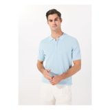 FABRIKA COMFORT Jakarlı Kazak Açık Mavi, M, 5003227199, Açık Mavi, Erkek