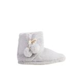 FABRIKA COMFORT Kadın Polyester Panduf, 40-41, 5003158375, Gri