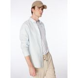 Fabrika Comfort Mavi Erkek Düğmeli Basic Gömlek FC4SM-GML 0762 - XL
