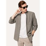 Fabrika Comfort Regular Fit Gömlek Yaka Düz Haki Erkek Gömlek FC3WM-GML318 - S