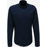 Fabrika Comfort Regular Fit Gömlek Yaka Düz Lacivert Erkek Gömlek FC3WM-GML323 - S