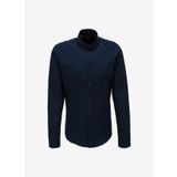Fabrika Comfort Regular Fit Gömlek Yaka Düz Lacivert Erkek Gömlek FC3WM-GML323