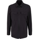 Fabrika Comfort Regular Fit Gömlek Yaka Düz Siyah Erkek Gömlek FC4WM-GML 2834 - 2XL