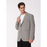 Fabrika Comfort Regular Fit Gri Erkek Düz Ceket FC4SM-CKT 0770 - 52