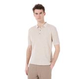 FABRIKA COMFORT Regular Fit Jakarlı Kazak, S, 5003228424, Bej, Erkek