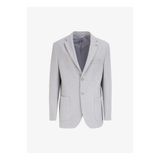 FABRIKA COMFORT Yün Karışımlı Blazer Ceket, 56, 5003156690, Gri Melanj, Erkek