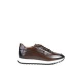 Fabrika Deri Sneaker LEON-ALDOUS Kahverengi Ayakkabı, LEON-ALDOUS