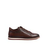 Fabrika Deri Sneaker Percıval-Shıeld, 41, PERCIVAL-SHIELD, Taba, Erkek
