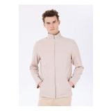 Fabrika Dik Yaka Düz Gri Erkek Sweatmont F5SM-SWT 2704