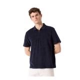 Fabrika Düz Polo T-Shirt, M, 5003226006, Lacivert, Erkek