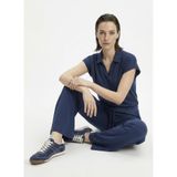 Fabrika Düz Polo T-Shirt, M, 5003327985, Lacivert, Kadın