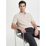 Fabrika Düz Polo T-Shirt, S, 5003327341, Bej, Erkek