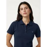 Fabrika Düz Polo T-Shirt, S, 5003327998, Lacivert, Kadın