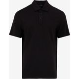 Fabrika Düz Siyah Erkek Polo T-Shirt F5SM-TST 2040
