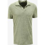 Fabrika Düz Yeşil Erkek Polo T-Shirt F4SM-TST 0981 - XL