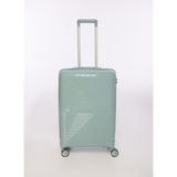 Fabrika FAB-5239 Mavi Unisex Çekçekli 42x65x26 cm Orta Boy Sert Valiz